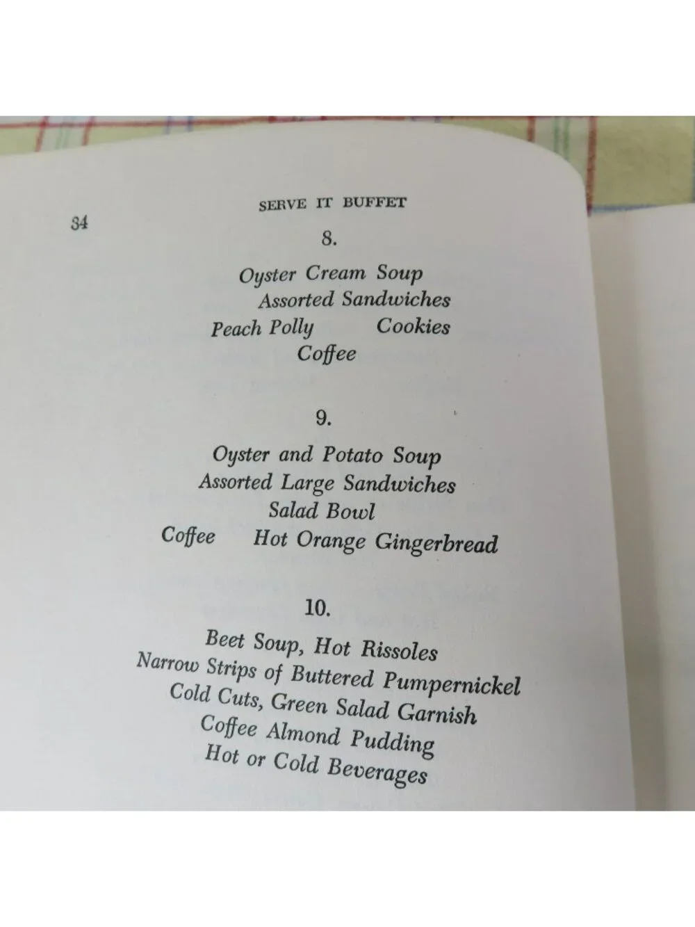 Serve It Buffet 1952 by Florence Brobeck Breakfast Lunch Dinner Pot Luck